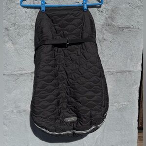 New W/Out tags. JJ Cole Black Quilted Bundleme Stroller Bunting